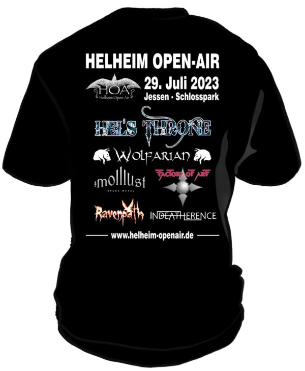 Festival Girly Shirt „H:O:A 2023" – Bild 2
