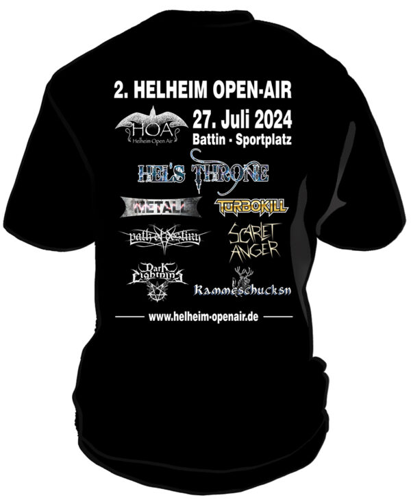Festival Girly Shirt „H:O:A 2024" – Bild 2