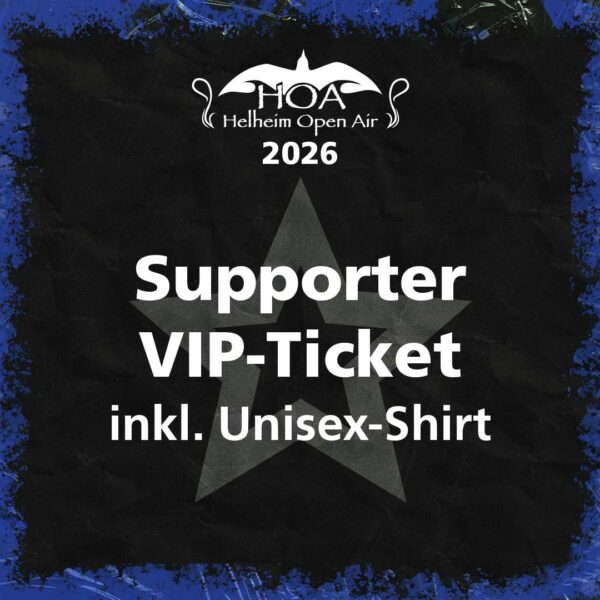Supporter VIP-Ticket H:O:A 2026 + Unisex Shirt